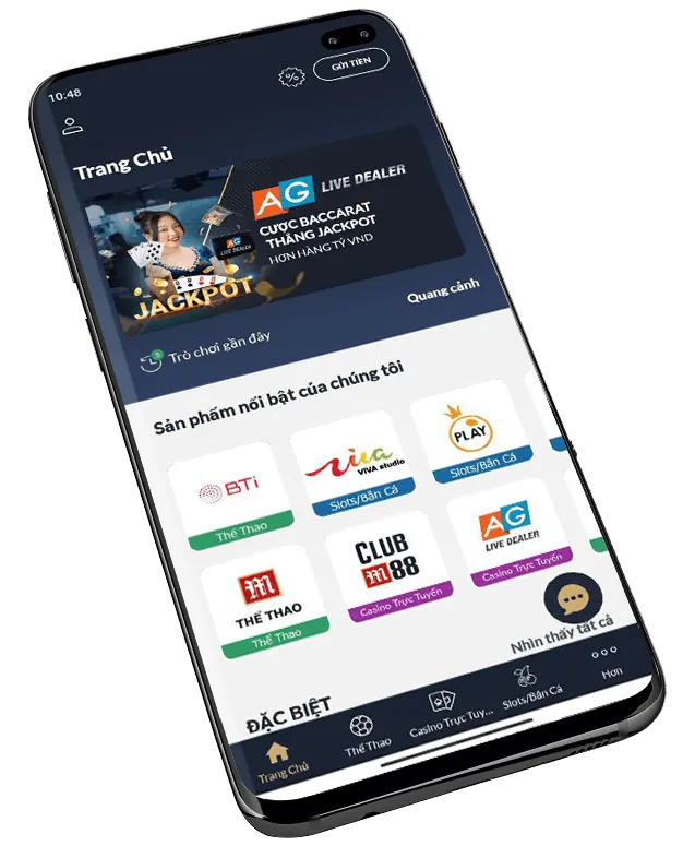 Đa dạng sản phẩm giải trí trên SP666 App